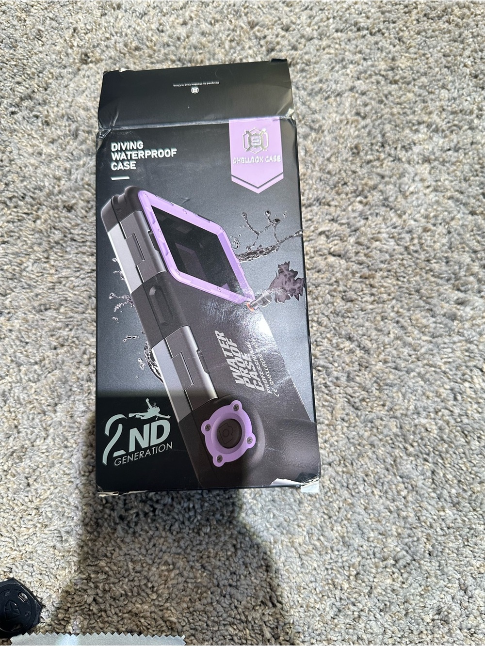 Diving Waterproof Case in Light Purple